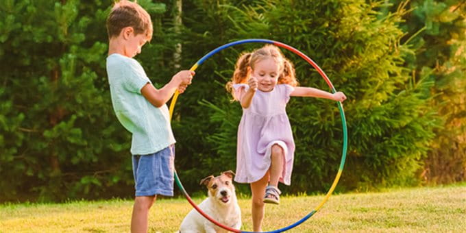 Kinder am spielen Kinder am spielen