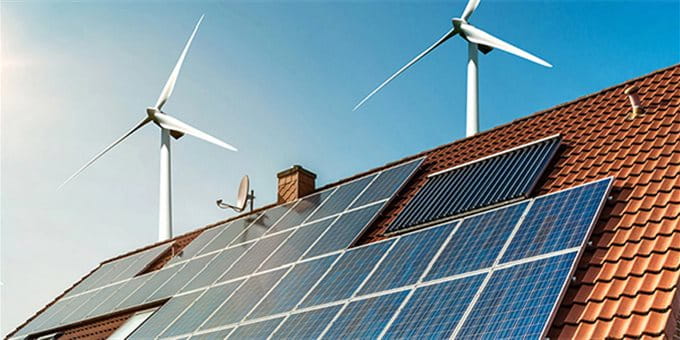 Sonnen und Windenergie Sonnen und Windenergie