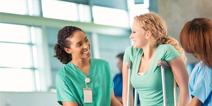 Frauen im Krankenhaus Frauen im Krankenhaus