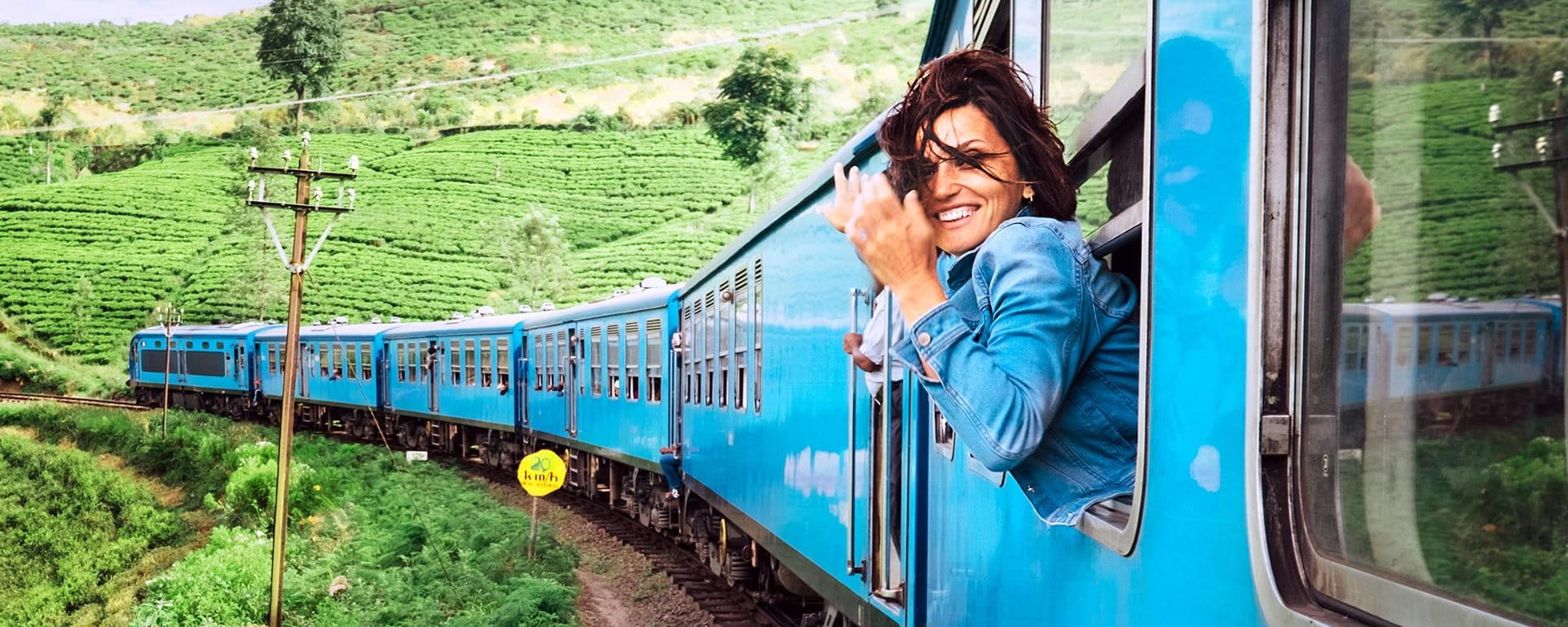 Woman on the train Woman on the train