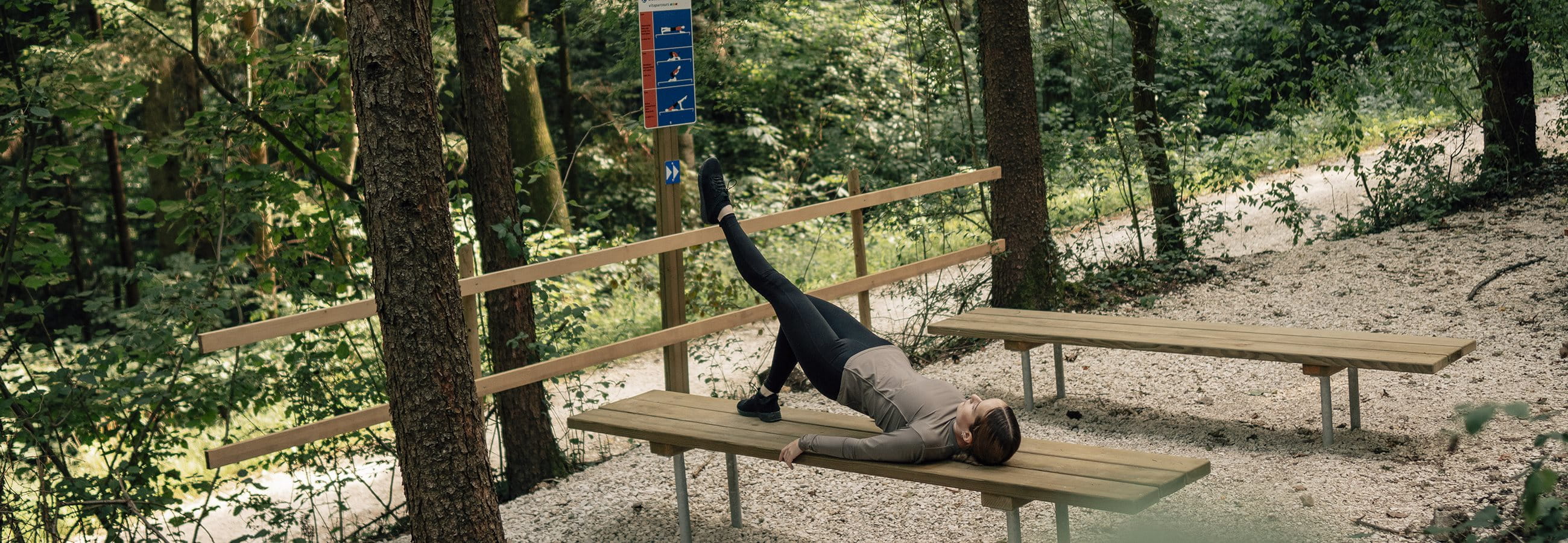 Zurich vitaparcours:  Fresh air, exercise  and enjoyment of nature   Zurich vitaparcours:  Fresh air, exercise  and enjoyment of nature